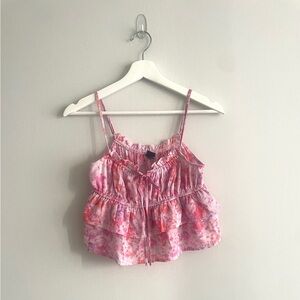 Wild Fable by Target Women’s Pink Halter Top Size: XS